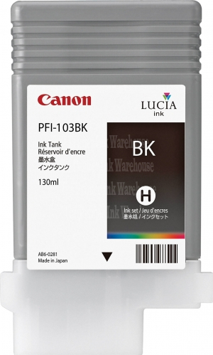 PFI-103BK Cartridge- Click on picture for larger image