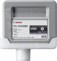 PFI-303MBK Cartridge- Click on picture for larger image